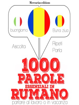 cover image of 1000 parole essenziali in Rumeno